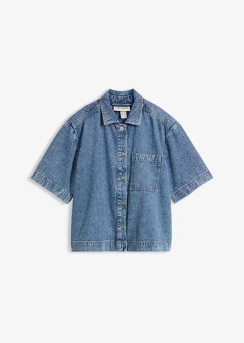 Camicia in jeans di puro cotone, bonprix