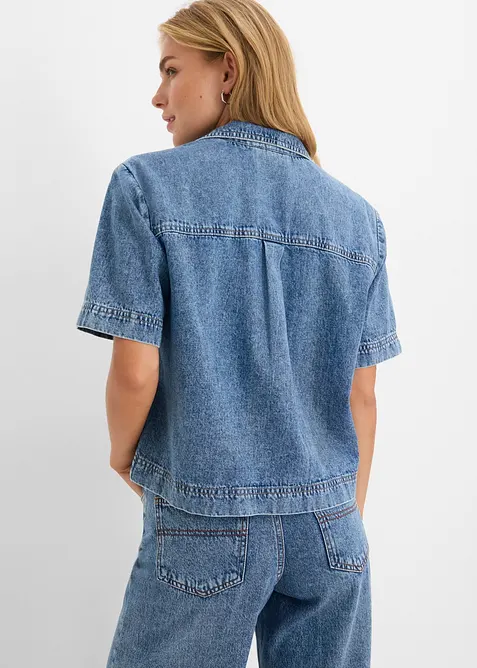 Camicia in jeans di puro cotone, bonprix