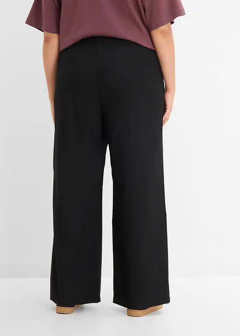 Pantaloni larghi in misto viscosa, bonprix