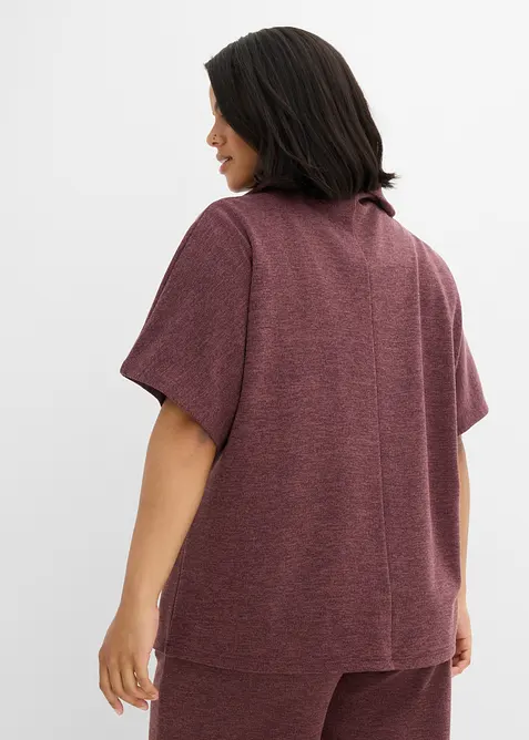 Maglia ampia in piquet, bonprix