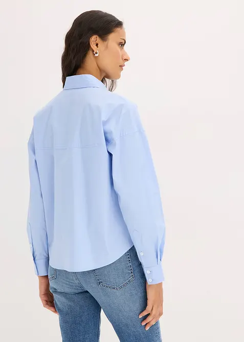 Camicia in misto cotone, bonprix