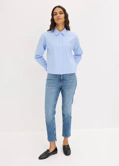 Camicia in misto cotone, bonprix