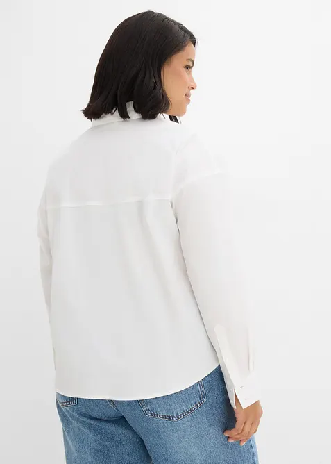 Camicia in misto cotone, bonprix