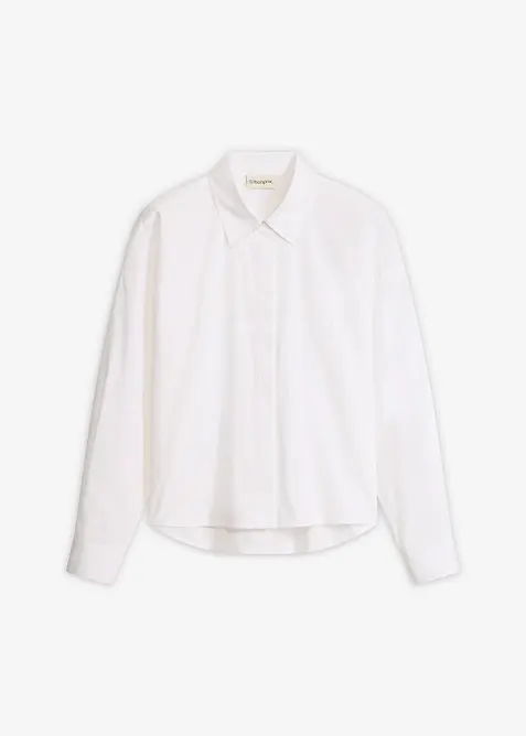 Camicia in misto cotone, bonprix