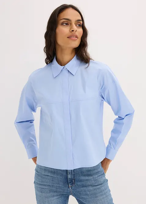 Camicia in misto cotone, bonprix