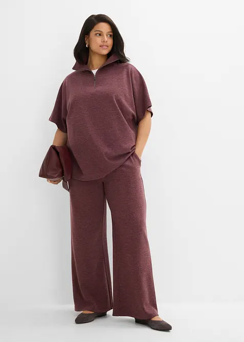 Maglia ampia in piquet, bonprix