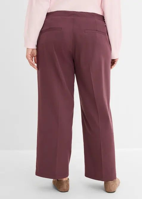 Pantaloni con pinces e cerniera, bonprix