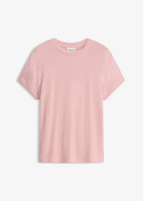 T-shirt effetto 2 in 1 in misto viscosa, bonprix