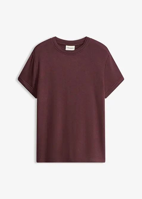 T-shirt effetto 2 in 1 in misto viscosa, bonprix