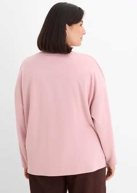 Felpa oversize in misto viscosa, bonprix