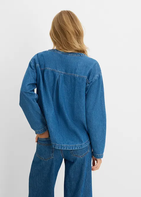 Blusa in jeans, bonprix