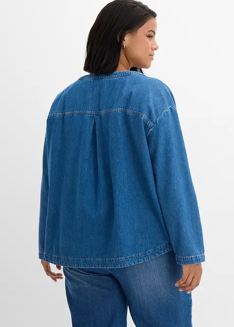 Blusa in jeans, bonprix