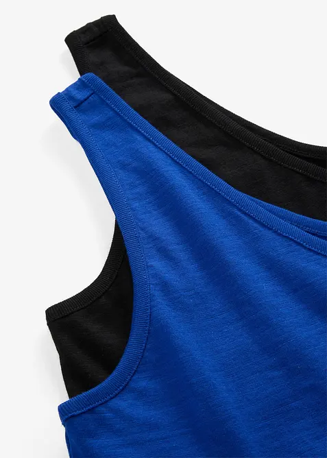Canotta in puro cotone biologico (pacco da 2), bonprix