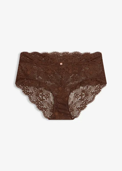 Slip a vita alta in pizzo raffinato, bonprix
