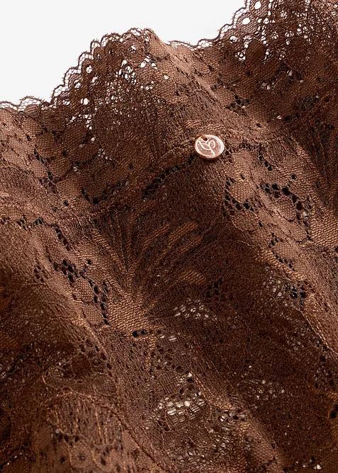 Slip a vita alta in pizzo raffinato, bonprix