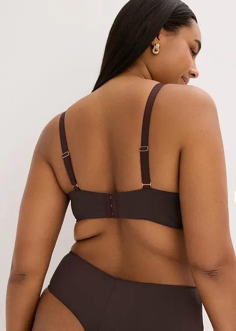 Reggiseno a balconcino con elegante ricamo, bonprix