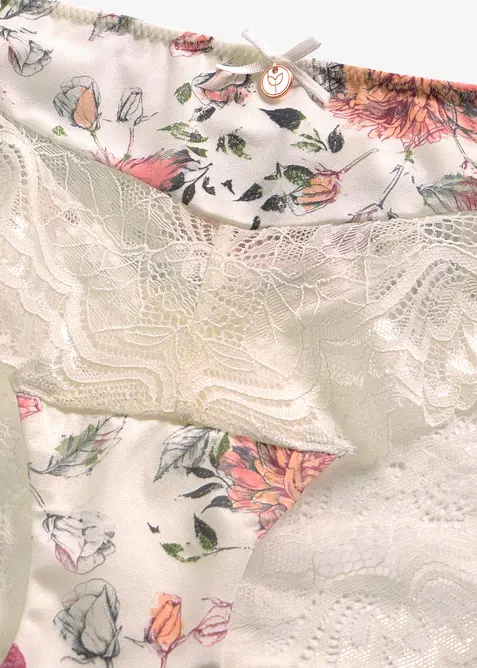 Culotte con pizzo delicato, bonprix