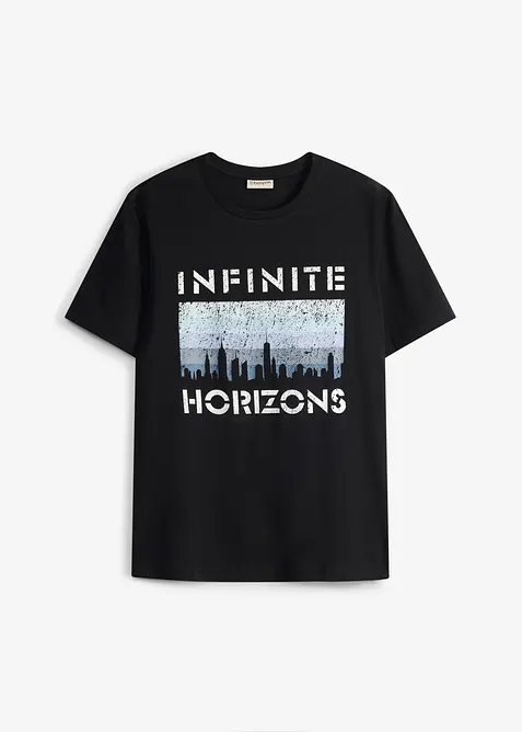 T-shirt in puro cotone biologico, bonprix