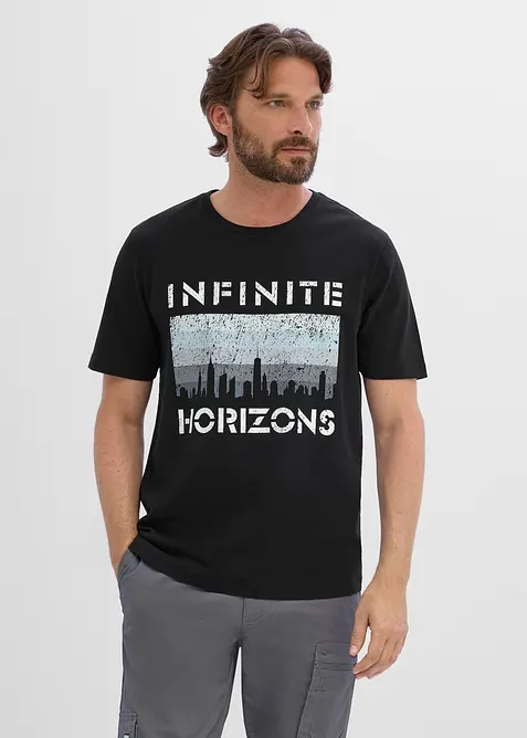 T-shirt in puro cotone biologico, bonprix