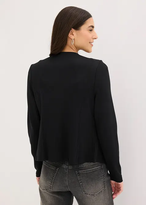 Blazer in jersey di misto viscosa, bonprix