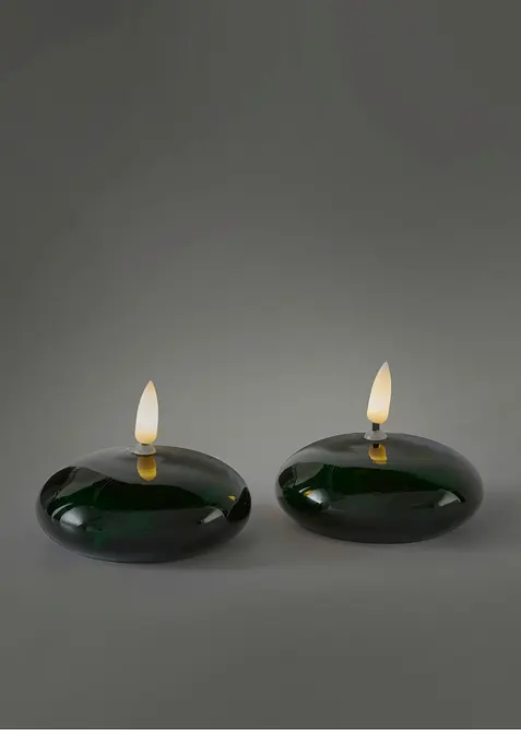 Candela LED a forma di lampada a olio (pacco da 2), bonprix