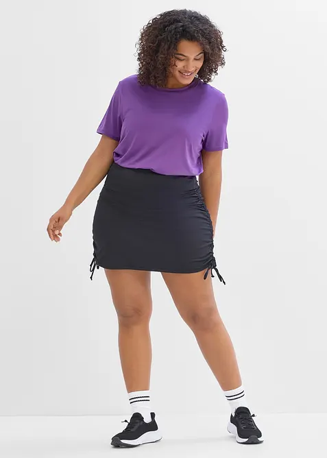 Top per sport ultraleggero ad asciugatura rapida con inserto in mesh, bonprix