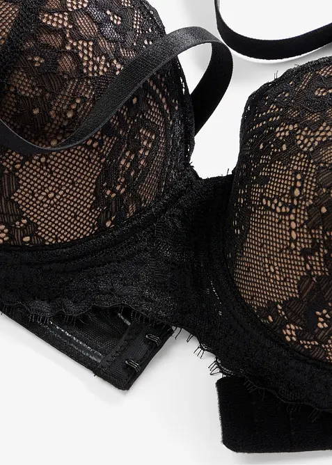 Reggiseno a balconcino con spalline multiway, bonprix