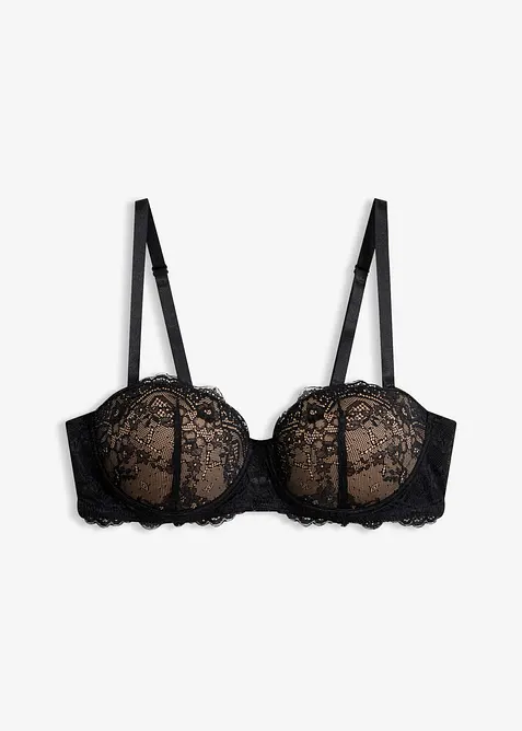 Reggiseno a balconcino con spalline multiway, bonprix