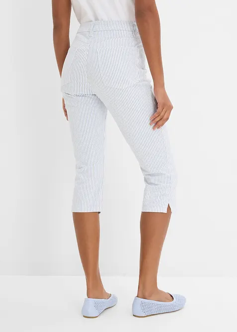 Jeans capri, vita media, bonprix