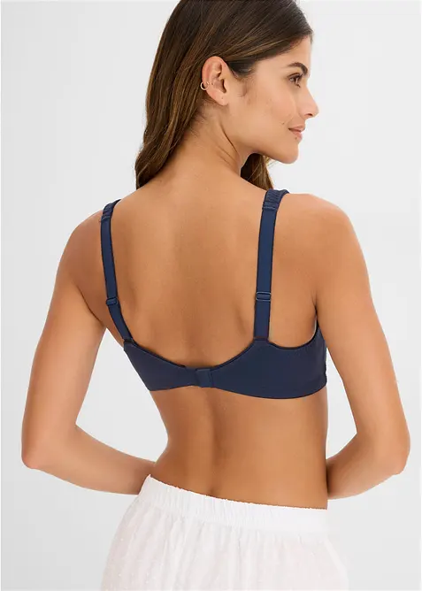 Reggiseno senza ferretto  con cotone biologico (pacco da 2), bonprix