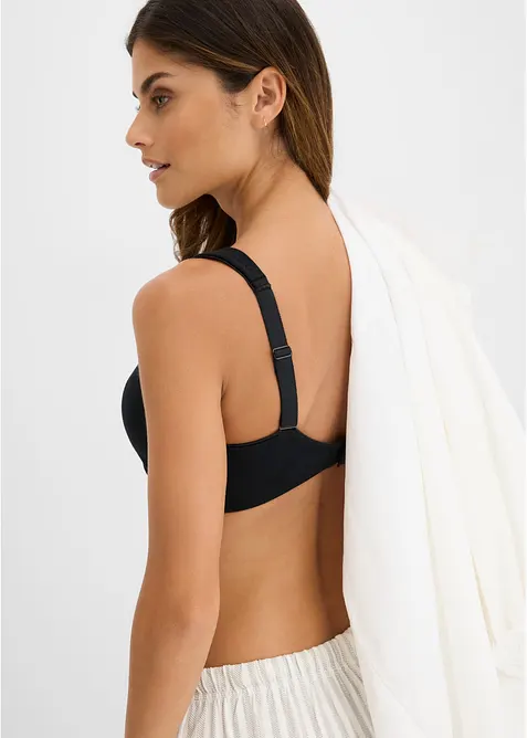 Reggiseno senza ferretto  con cotone biologico (pacco da 2), bonprix