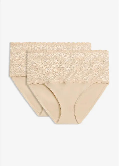 Slip  con effetto modellante forte (pacco da 2), bonprix