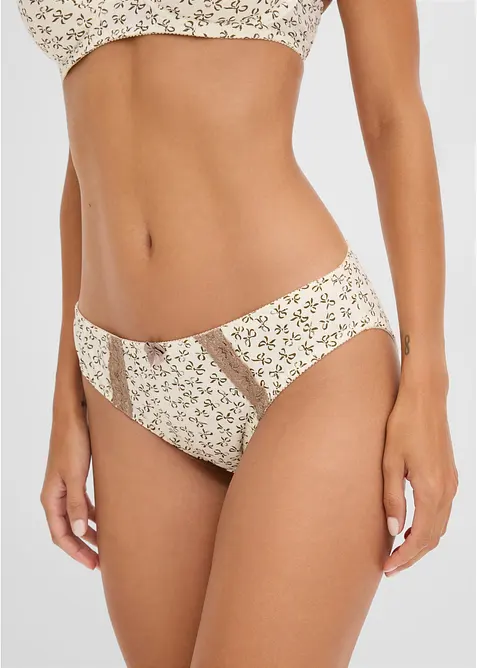 Slip (pacco da 3) con cotone, bonprix