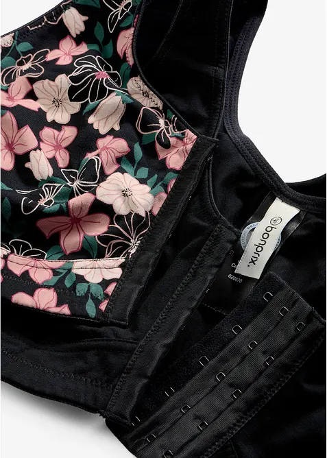 Reggiseno senza ferretto con chiusura anteriore e cotone (pacco da 2), bonprix