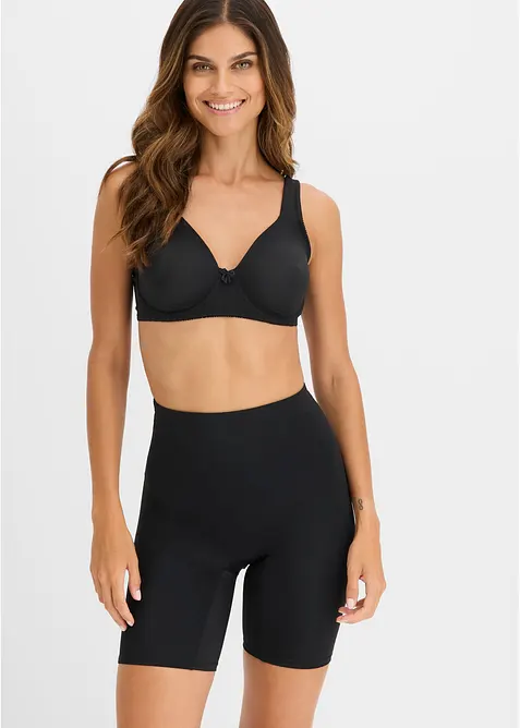 Pantaloncini a vita alta con effetto modellante forte, bonprix