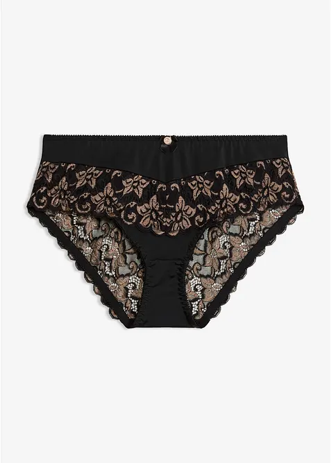 Slip alto con pizzo delicato, bonprix