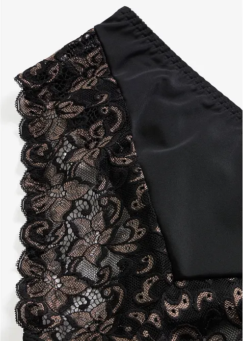 Slip alto con pizzo delicato, bonprix