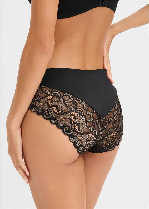 Slip alto con pizzo delicato, bonprix