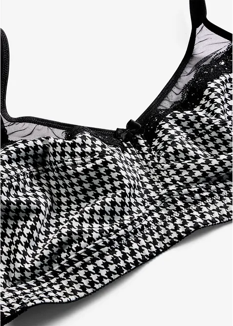 Reggiseno contenitivo senza ferretto con spalline imbottite, bonprix