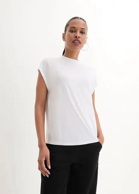 T-shirt con viscosa morbida, bonprix