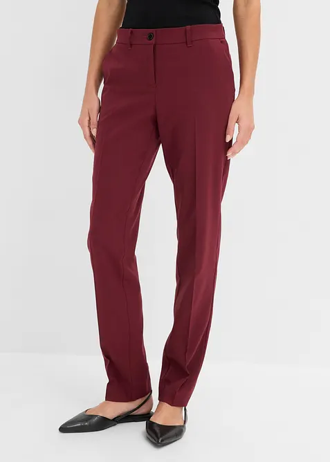 Pantaloni da completo con pieghe stirate, bonprix