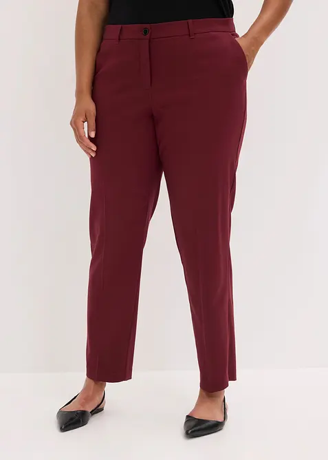 Pantaloni da completo con pieghe stirate, bonprix
