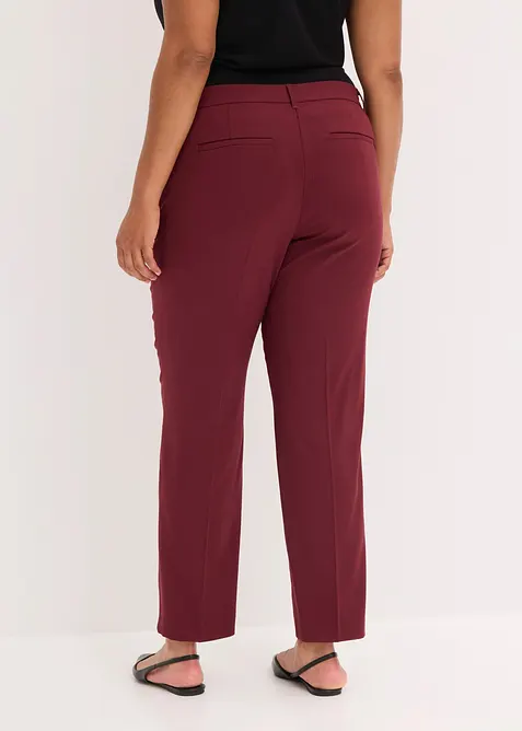 Pantaloni da completo con pieghe stirate, bonprix