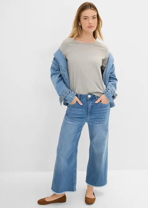 Maglia a maniche lunghe (pacco da 2), bonprix