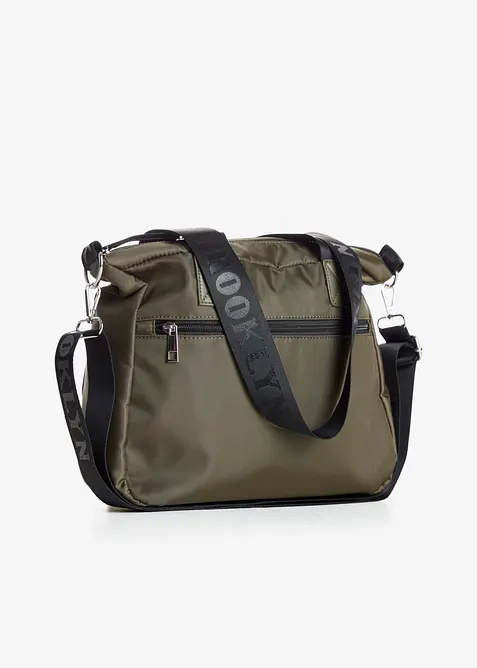 Borsa sportiva con dettagli a contrasto, bonprix