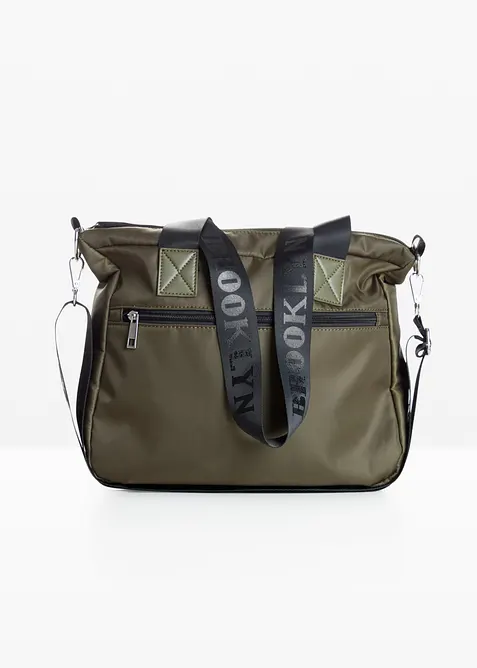 Borsa sportiva con dettagli a contrasto, bonprix