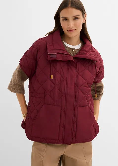Gilet tecnico trapuntato oversize, idrorepellente, bonprix