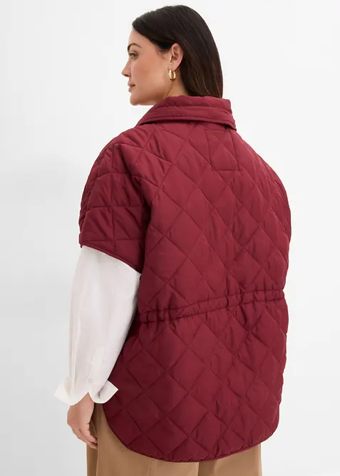 Gilet tecnico trapuntato oversize, idrorepellente, bonprix