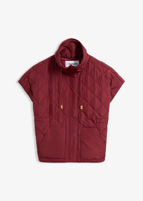 Gilet tecnico trapuntato oversize, idrorepellente, bonprix