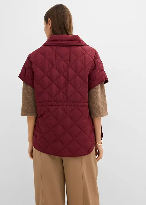 Gilet tecnico trapuntato oversize, idrorepellente, bonprix